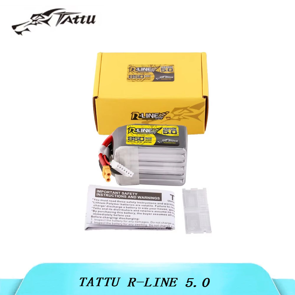 Lipo Battery 4S - แบตเตอรี่ลิโพ TATTU R-LINE 5.0 3S 4S
