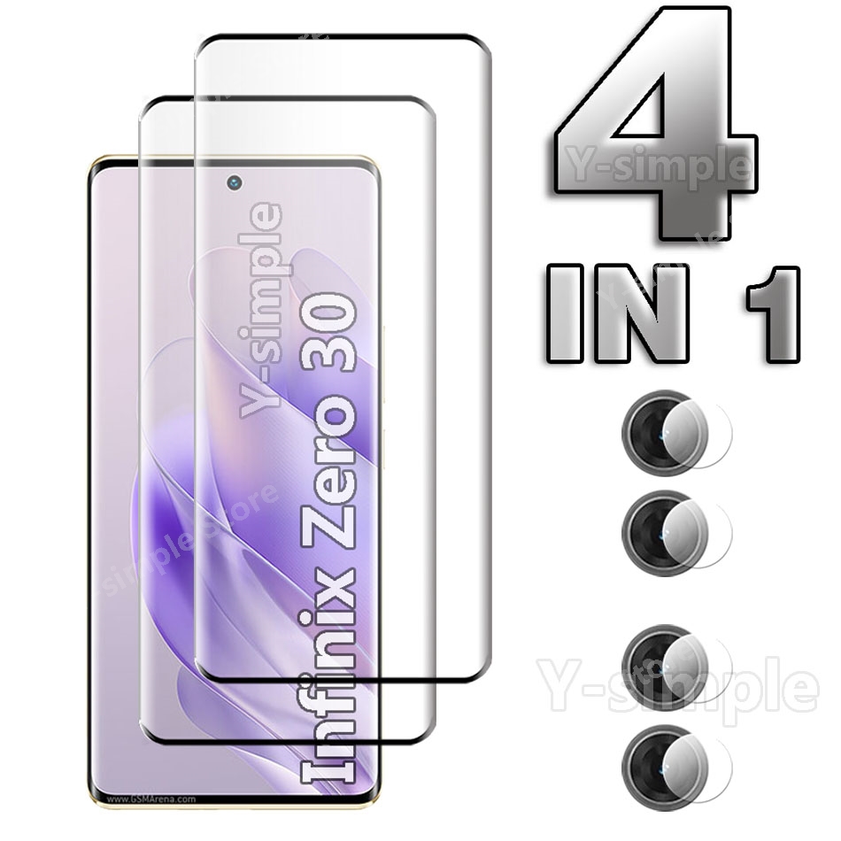 Hd Zero Camera - 4in1 3D กระจกสำหรับอินฟินิกซ์ ซีโร่ 30 4G