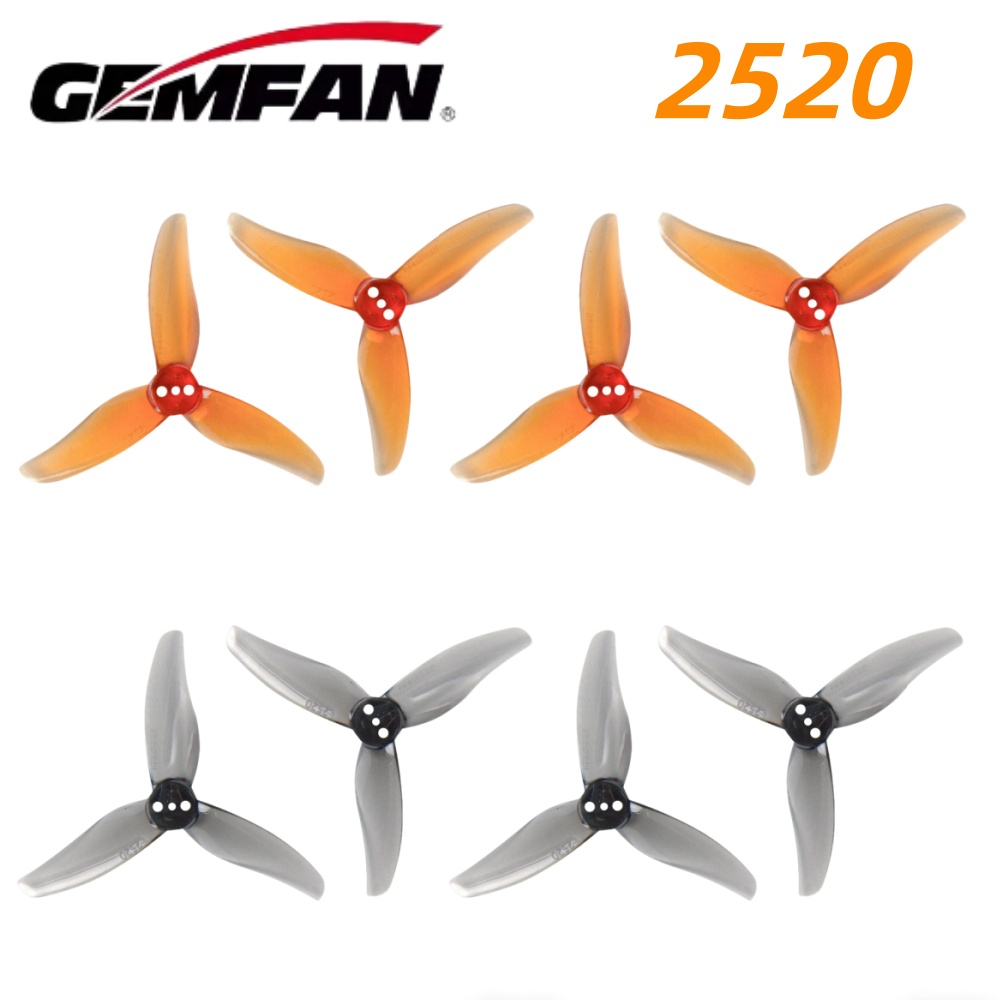 5 Inch Propeller - 4 คู่เจมแฟน ฮิวริเคน 2520 2.5X2X3 ใบพัดพีซี
