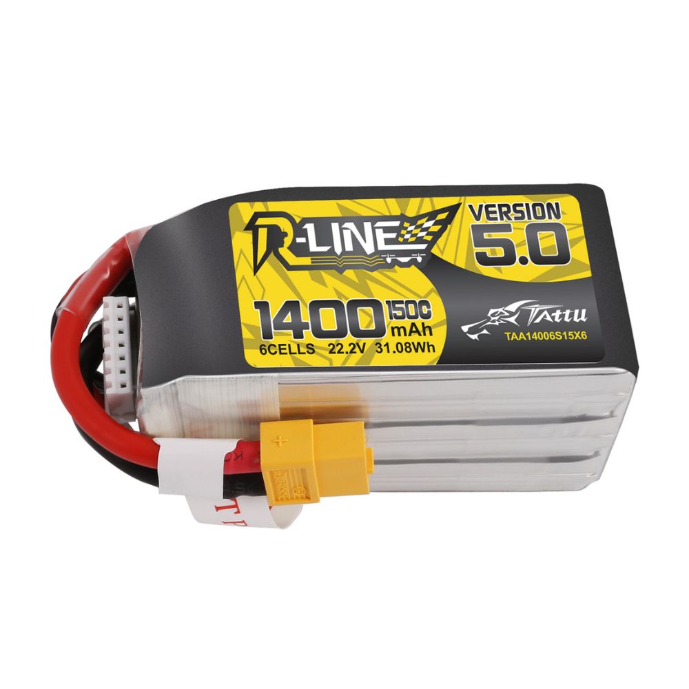 แบตเตอรี่ลิโพ TATTU R-LINE 5.0 - Lipo Battery 4S บทวิจารณ์และราคา
