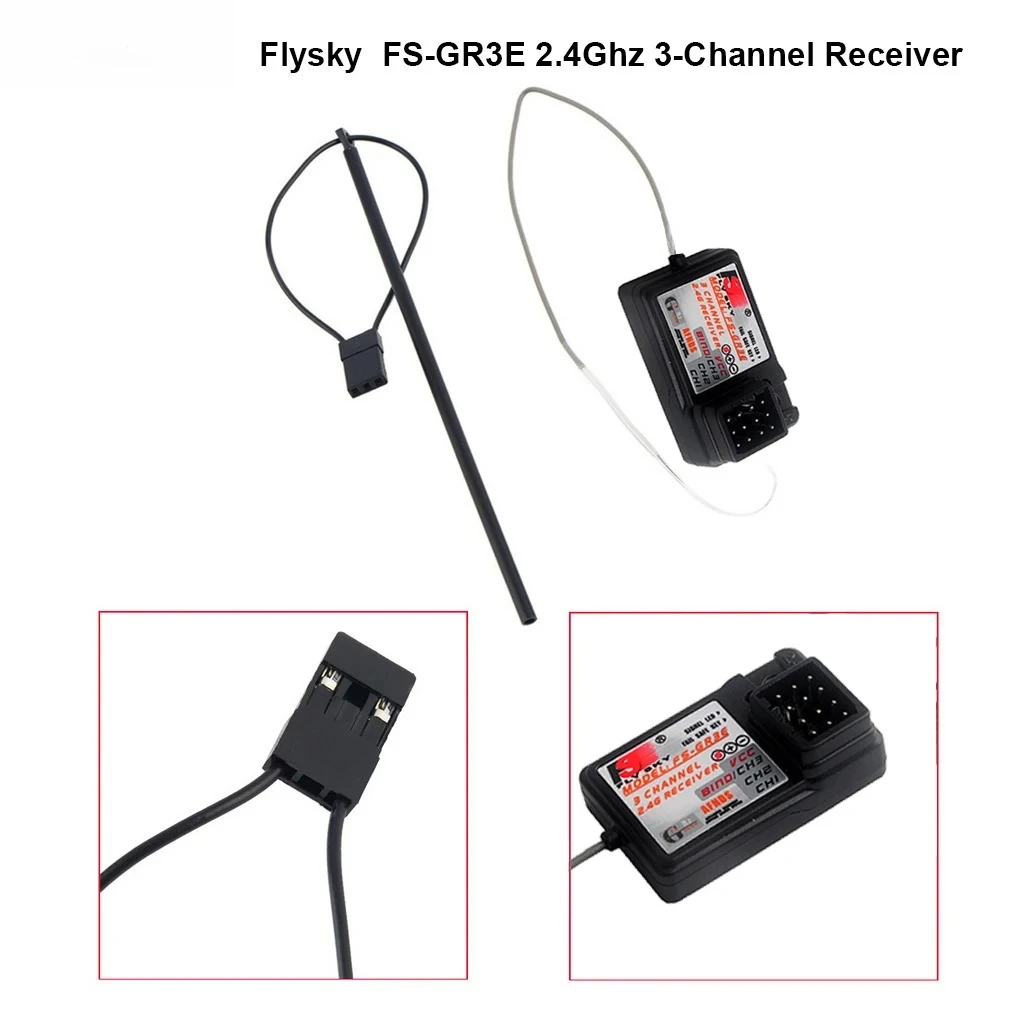 Flysky FS-GR3E ตัวรับสัญญาณ 3  - Radio Transmitter 2.4Ghz บทวิจารณ์และราคา