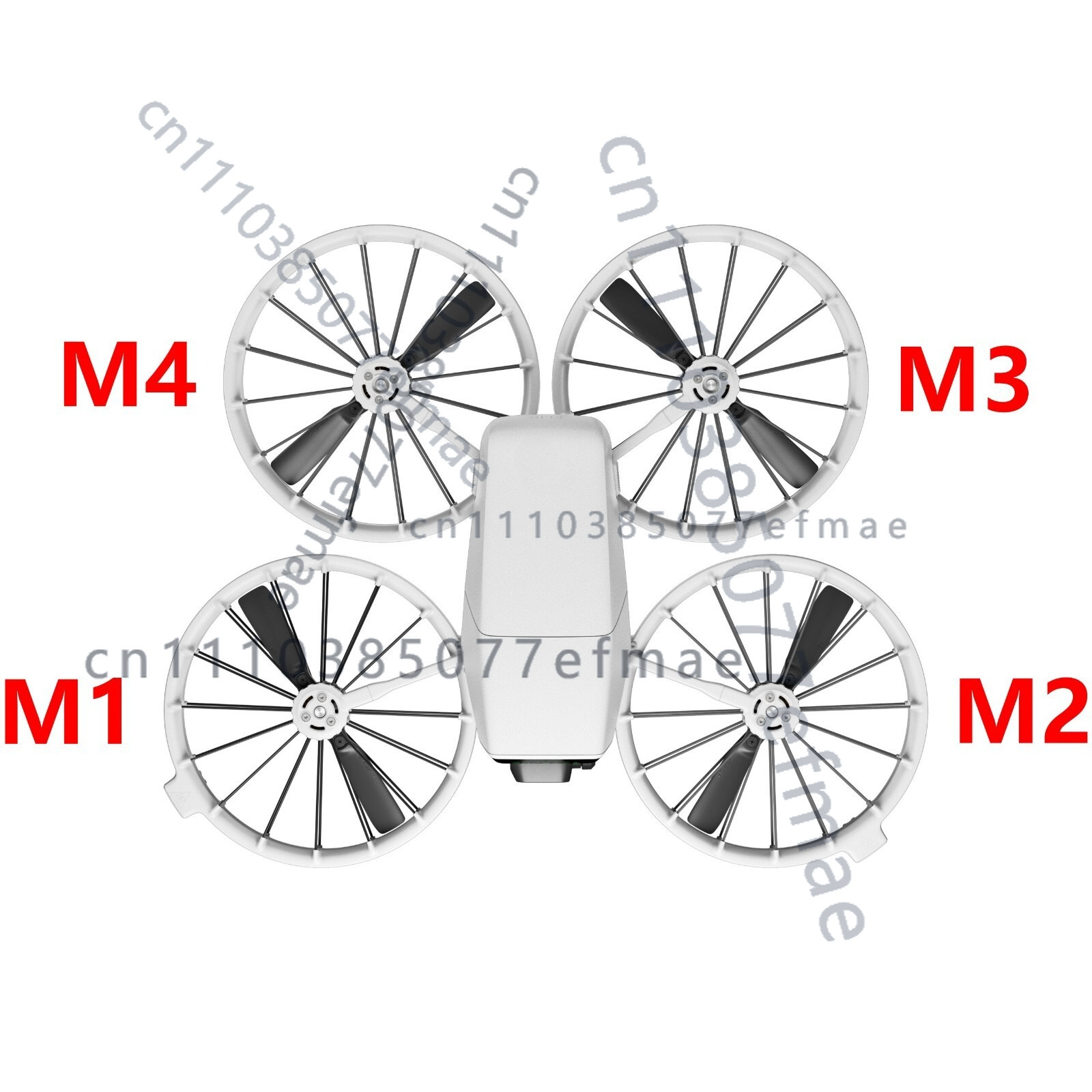 1 ชิ้นสำหรับ DJI Flip M2 ใบพัด - Propeller Guard บทวิจารณ์และราคา