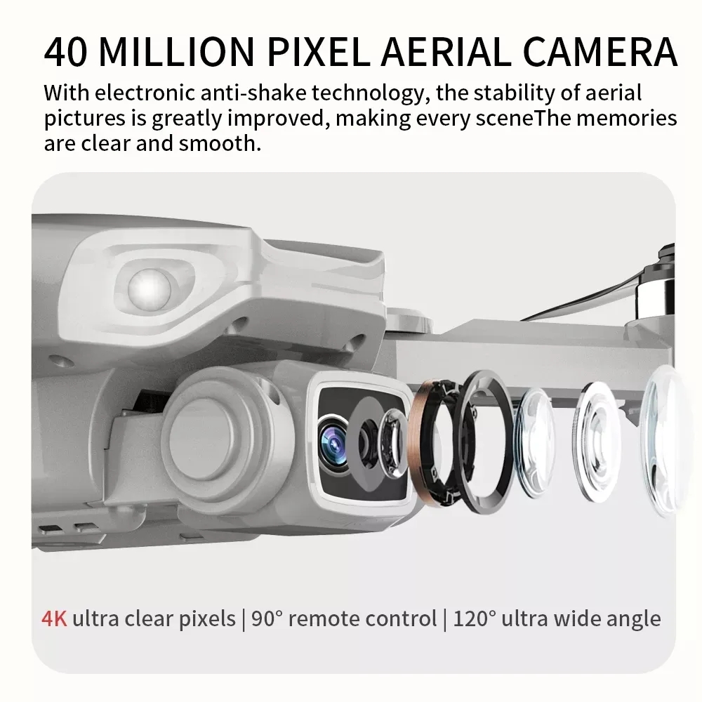 โดรน4K L900โปร GPS โดรน4K กล้อ - Brushed Drone Motor บทวิจารณ์และราคา