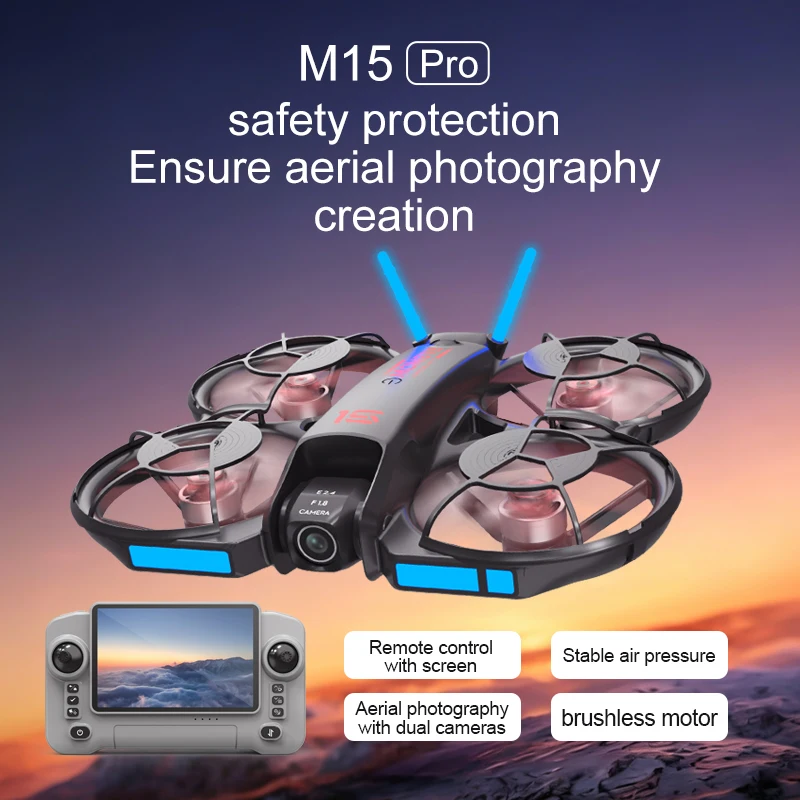 โดรน FPV รุ่นใหม่ M15 ปี 2026  - Brushed Drone Motor บทวิจารณ์และราคา
