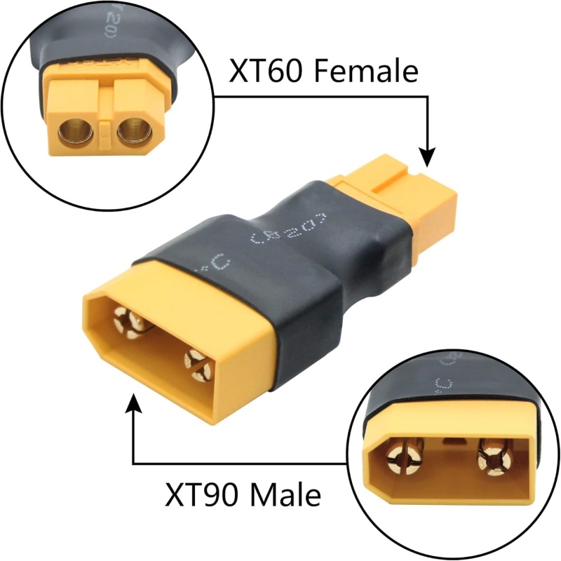 2 ชิ้น อะแดปเตอร์ XT90 เป็น XT - Drone Battery Charger บทวิจารณ์และราคา