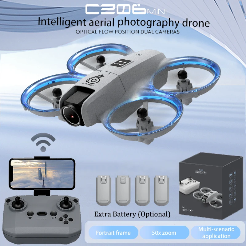 CZ06 Mini RC Quadcopter Drone  - Brushed Drone Motor บทวิจารณ์และราคา
