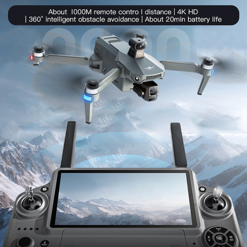 KF100 MAX GPS Drone 4K กล้อง 3 - Drone Gimbal บทวิจารณ์และราคา