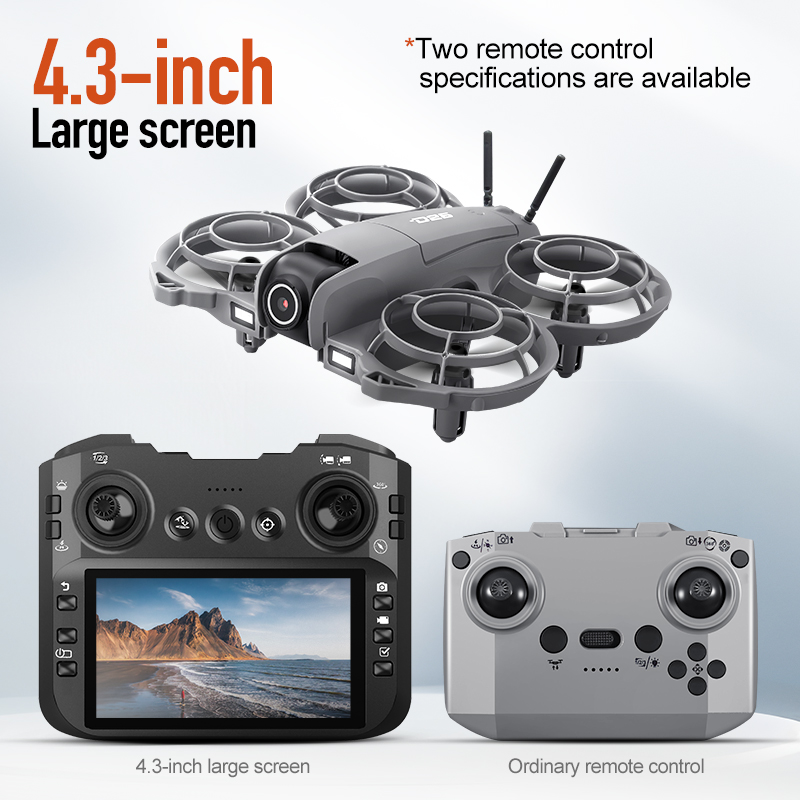 โดรน D26 4K ถ่ายภาพทางอากาศ HD - Brushed Drone Motor บทวิจารณ์และราคา