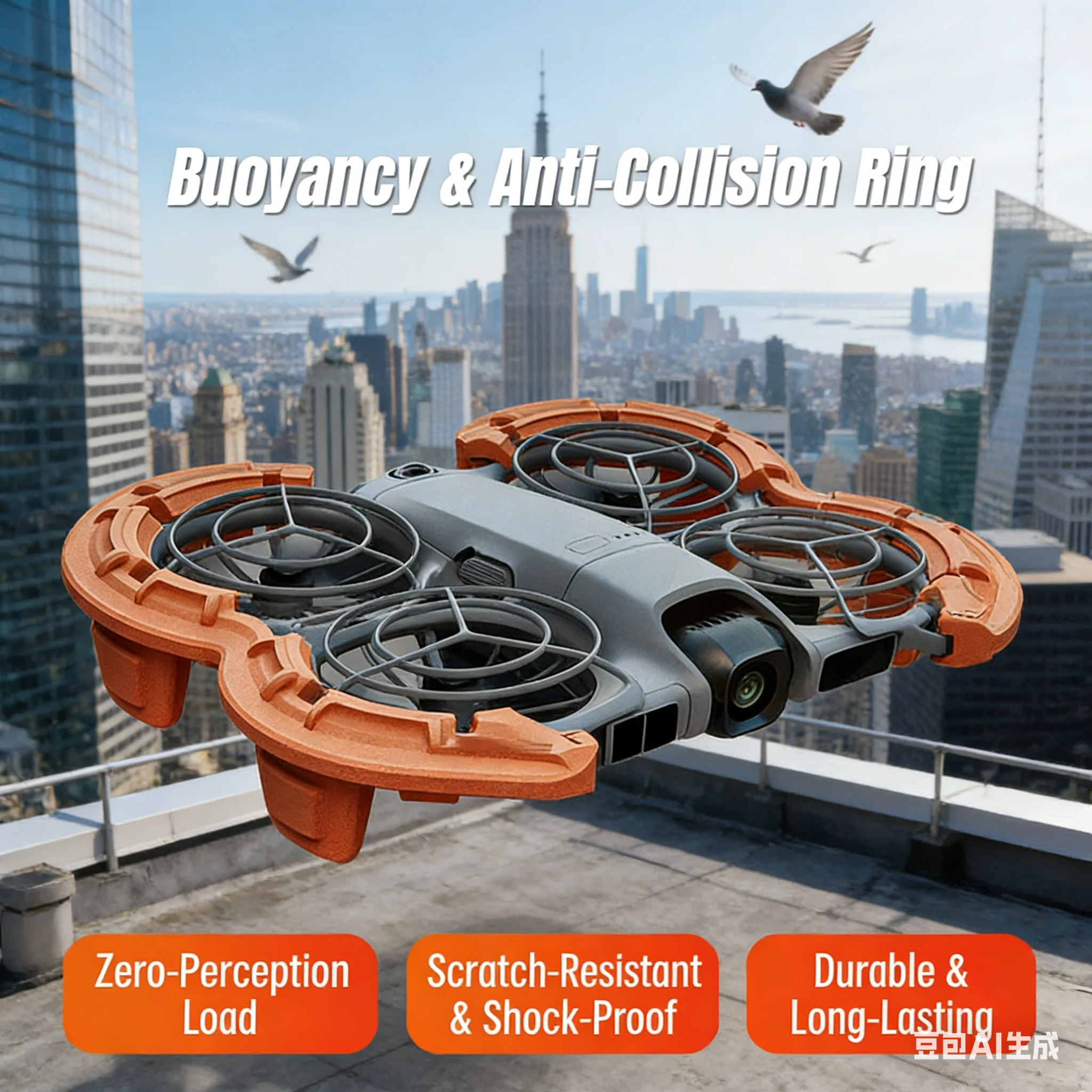 ฝาครอบป้องกันใบพัดสำหรับ DJI N - Propeller Guard บทวิจารณ์และราคา