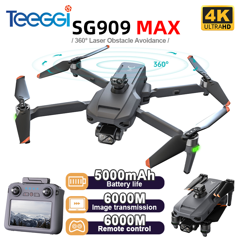 Teeggi SG909 MAX GPS Drone พร้ - Drone Gimbal บทวิจารณ์และราคา