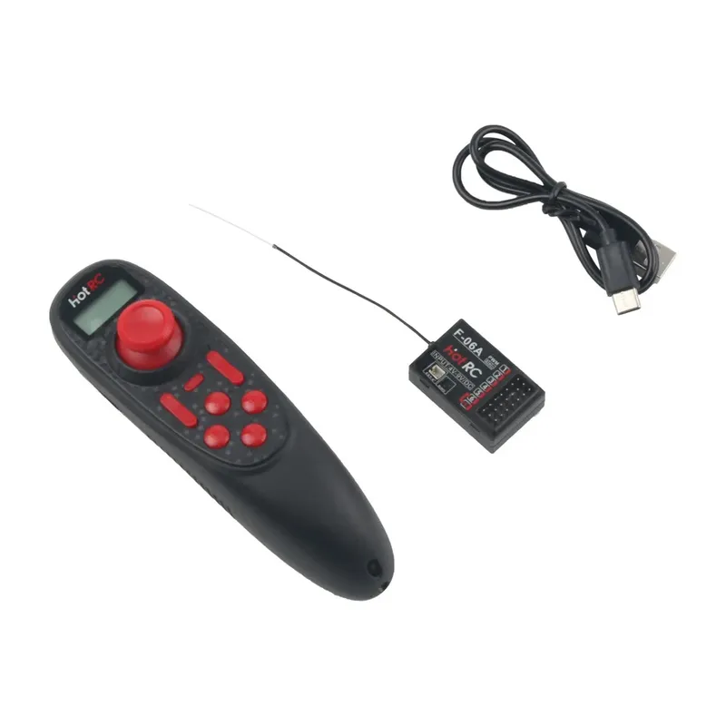 Hotrc Ds-600 ระบบวิทยุ 6 ช่อง  - Radio Transmitter 2.4Ghz บทวิจารณ์และราคา