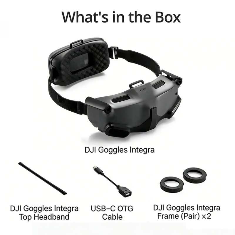 97% ใหม่ แว่นตา DJI FPV Integr - Dji Goggles บทวิจารณ์และราคา