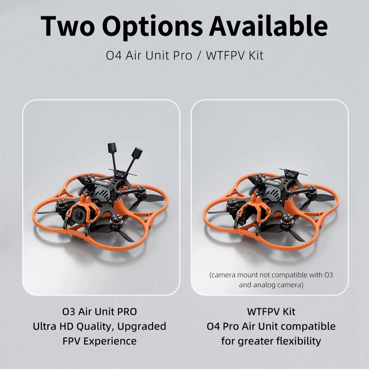 โดรน GEPRC Cinelog30 V3 FPV Qu - F722 Flight Controller บทวิจารณ์และราคา