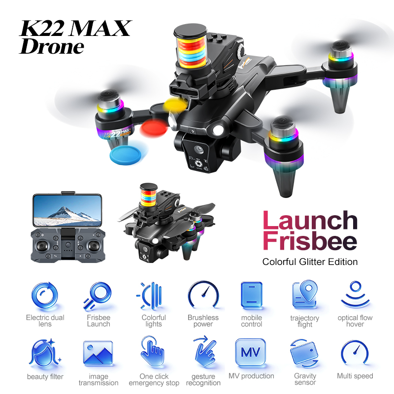 โดรน JCMO K22 MAX แบบจับปล่อยไ - Brushed Drone Motor บทวิจารณ์และราคา